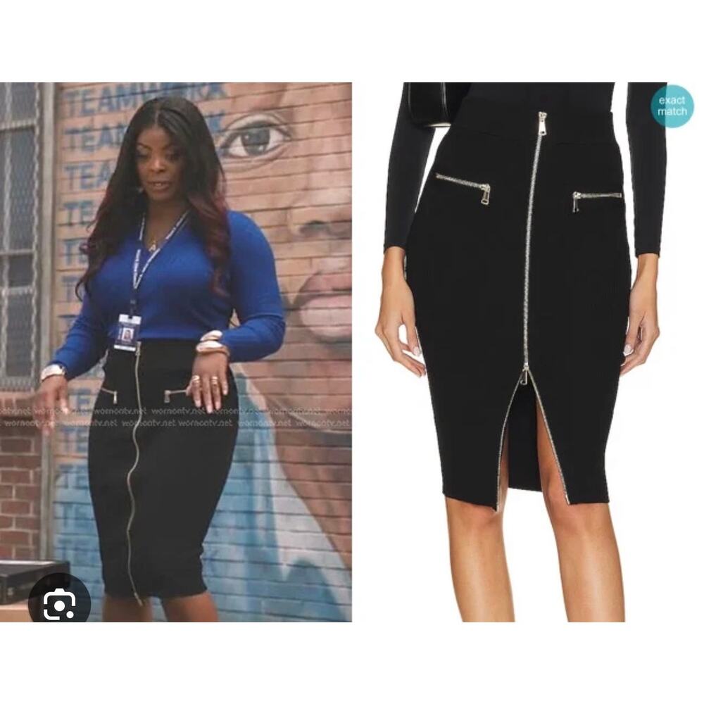 NEW NWT Generation Love Zahra Sweater Skirt Black size XS